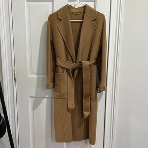 The Curated Classic Coat Camel Size S